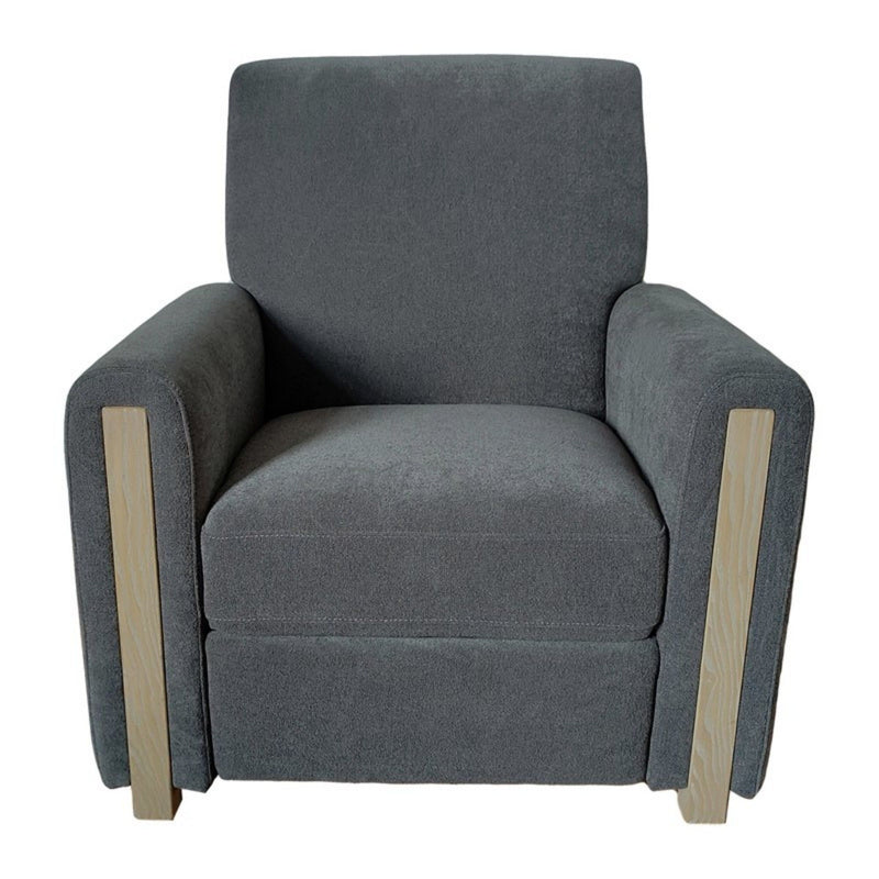 Recliner Chair - Gray - R&R Furniture Gallery (Fountain Valley, CA)