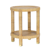 Amara - Side Table - Natural - R&R Furniture Gallery (Fountain Valley, CA)