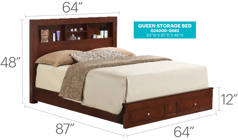 Stylish Storage Bed For Modern Spaces - R&R Furniture Gallery (Fountain Valley, CA)
