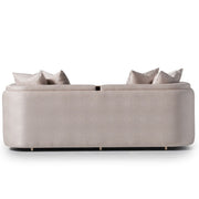 Carmela - Sofa - Almond / Gold - R&R Furniture Gallery (Fountain Valley, CA)