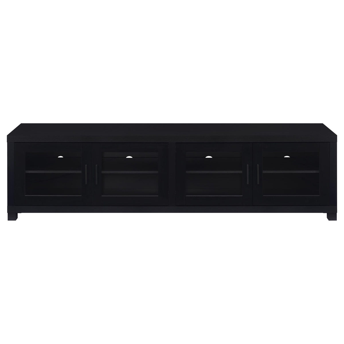 Arnaud - 3 Piece TV Stand Set With Storage - Black