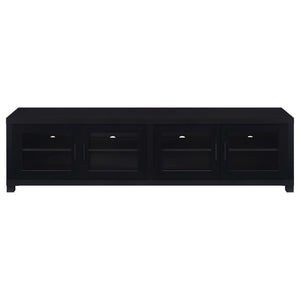 Arnaud - 3 Piece TV Stand Set With Storage - Black