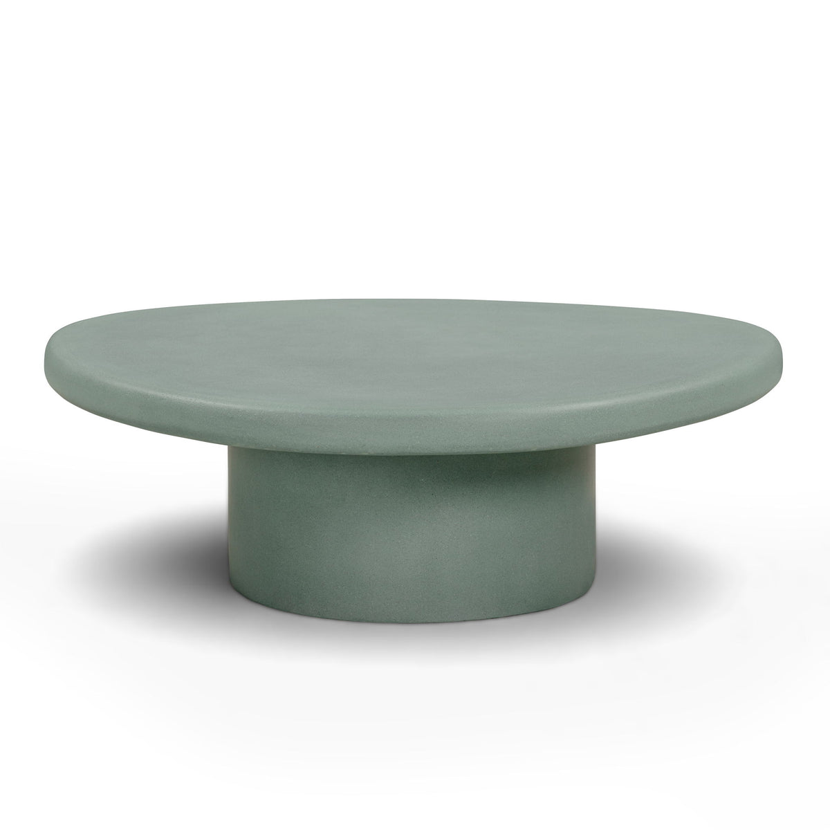 Jade - Concrete Side Table - R&R Furniture Gallery (Fountain Valley, CA)