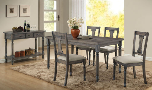 Wallace - Dining Table - Weathered Gray - R&R Furniture Gallery (Fountain Valley, CA)