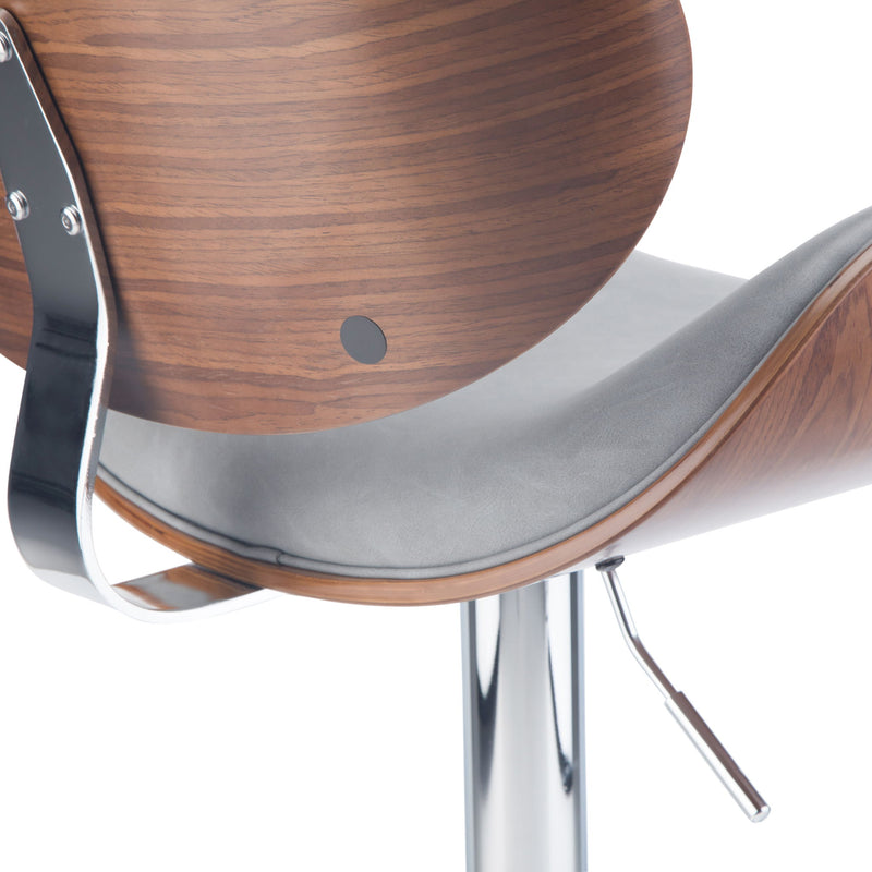 Marana - Multifunctional Handcrafted Bentwood Adjustable Swivel Bar Stool - R&R Furniture Gallery (Fountain Valley, CA)