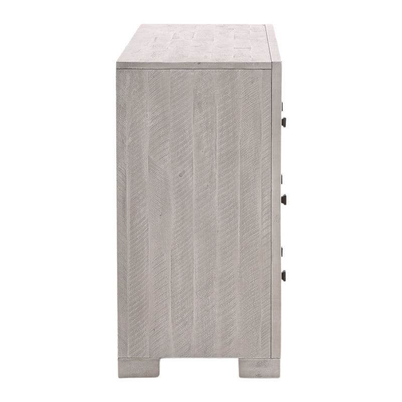 Clancy - Dresser - Light Gray Washed