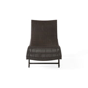 Kauai - Modern Style Wicker Chaise Lounge - Brown Multi - R&R Furniture Gallery (Fountain Valley, CA)