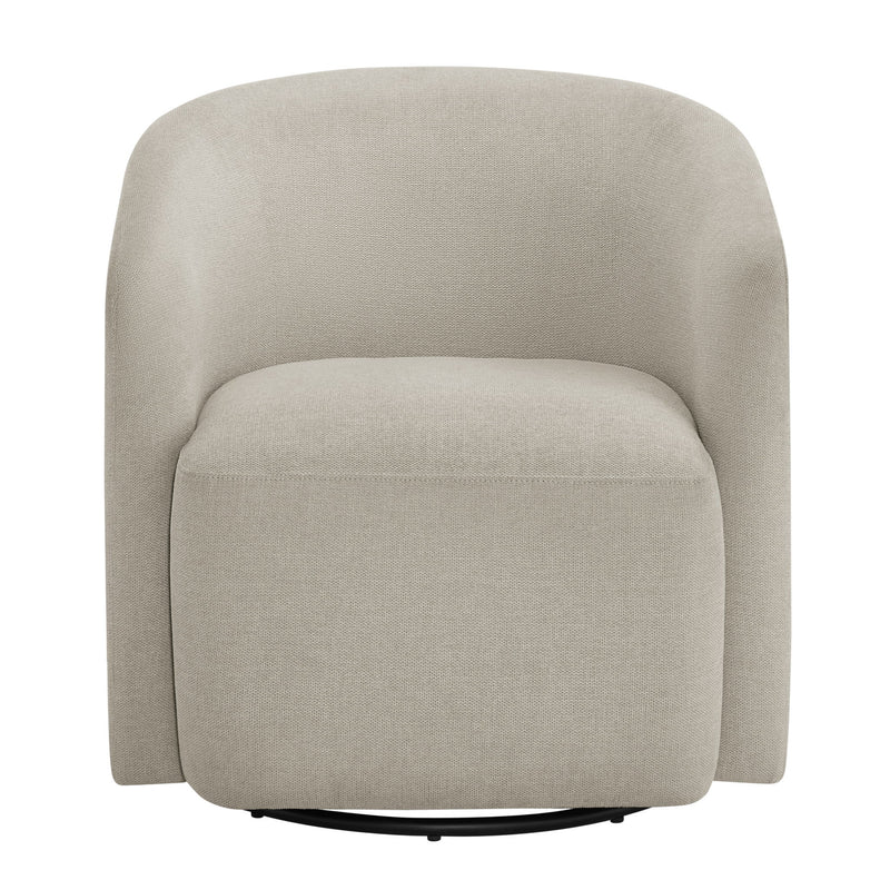 Ardena - Modern Swivel Barrel Chair - R&R Furniture Gallery (Fountain Valley, CA)