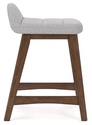 Lyncott - Upholstered Barstool (Set of 2) - R&R Furniture Gallery (Fountain Valley, CA)