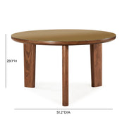 Oani - Round Dining Table - Natural - R&R Furniture Gallery (Fountain Valley, CA)
