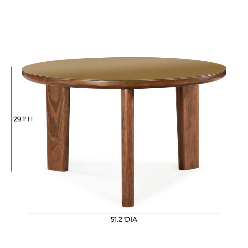 Oani - Round Dining Table - Natural - R&R Furniture Gallery (Fountain Valley, CA)