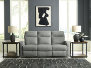 Gauntlet - Reclining Sofa - Sterling - R&R Furniture Gallery (Fountain Valley, CA)