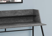 Computer Desk For Home Office, Laptop, Storage Shelves, Marble Look Contemporary & Modern - R&R Furniture Gallery (Fountain Valley, CA)