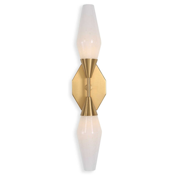 Agapanthus - 2 Light Sconce - Brass