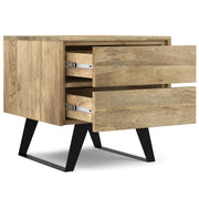 Lowry - Side Table - Natural - R&R Furniture Gallery (Fountain Valley, CA)