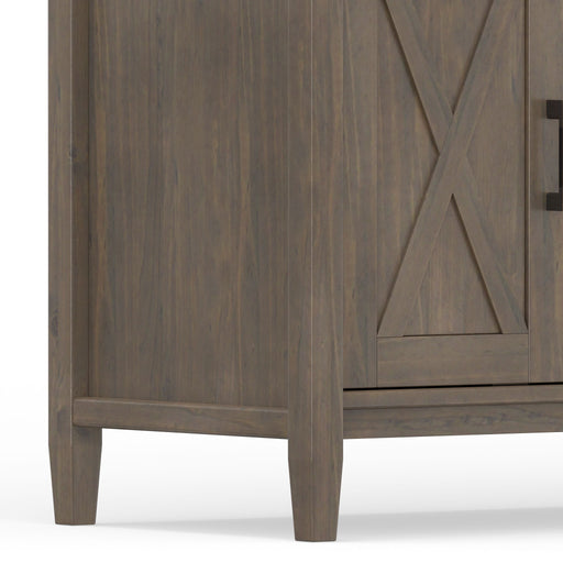 Ela - TV Media Stand - Smoky Brown - R&R Furniture Gallery (Fountain Valley, CA)