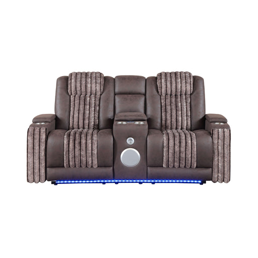 Duran - Power Reclining Loveseat With Power Headrest - R&R Furniture Gallery (Fountain Valley, CA)