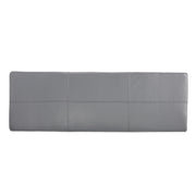 Noble House Glouster contemporary storage ottoman with beige fabric and wooden legs, offering stylish seating and hidden storage.