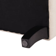Kathy - Roll Arm Entryway Accent Bench - Sky Neutral Beige - R&R Furniture Gallery (Fountain Valley, CA)
