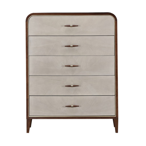 Houston - 5-Drawer Chest - Walnut - R&R Furniture Gallery (Fountain Valley, CA)