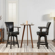 Williams - Swivel Counter Height Bar Stool - R&R Furniture Gallery (Fountain Valley, CA)
