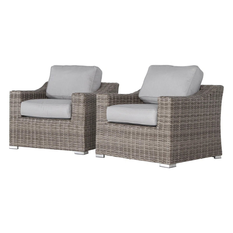 Patio Chair With Cushions Modern Design - R&R Furniture Gallery (Fountain Valley, CA)