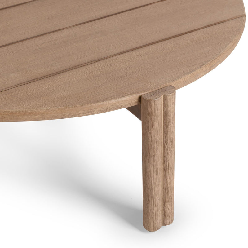 Oliver - Outdoor Round Coffee Table - Butterscotch - R&R Furniture Gallery (Fountain Valley, CA)
