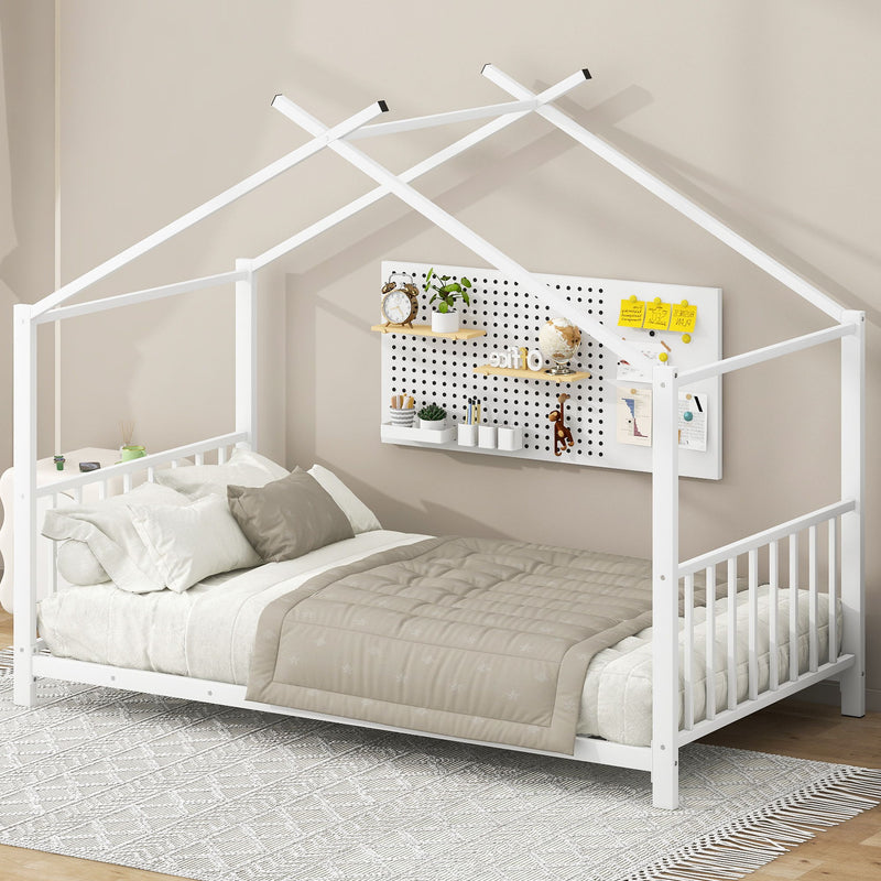 Metal House Platform Bed With Modern Design And Durable Frame - R&R Furniture Gallery (Fountain Valley, CA)