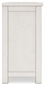 Robbinsdale - Dining Room Server - Antique White - R&R Furniture Gallery (Fountain Valley, CA)
