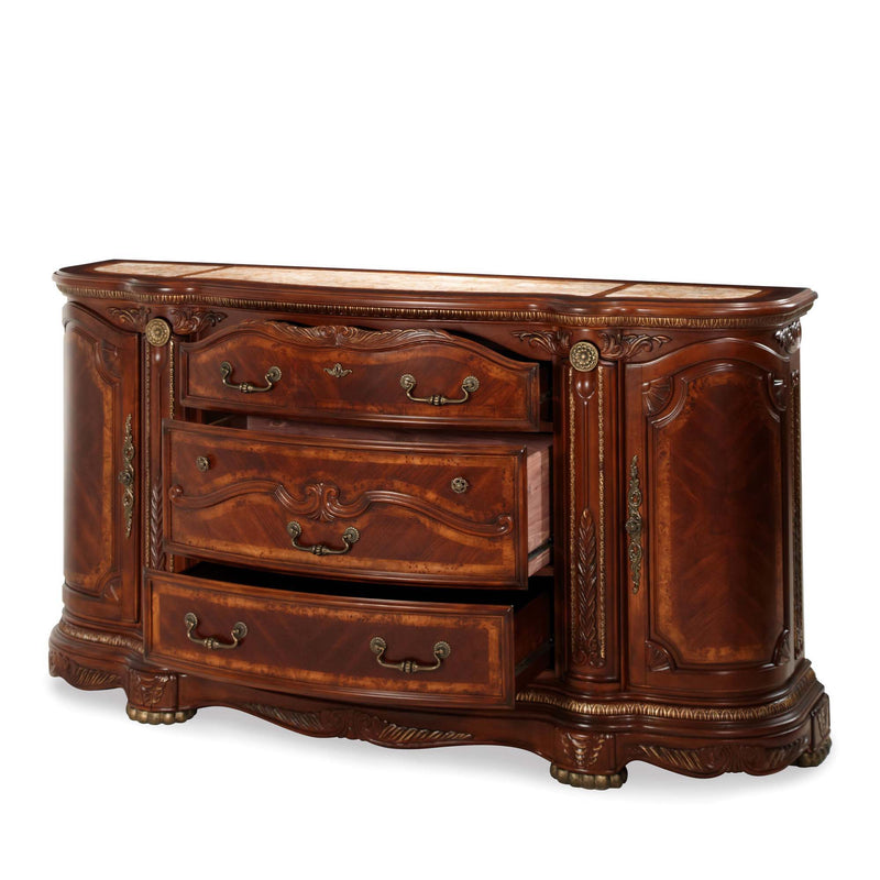 Cortina - Dresser - Honey Walnut - R&R Furniture Gallery (Fountain Valley, CA)