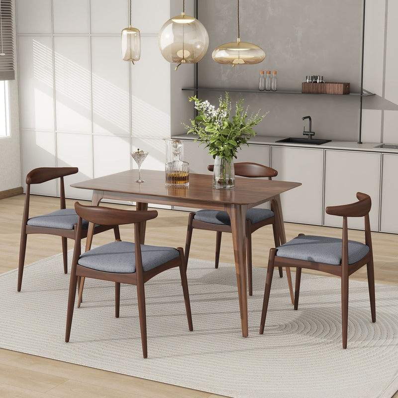 Retro Elegant 5 Piece Dining Set - R&R Furniture Gallery (Fountain Valley, CA)