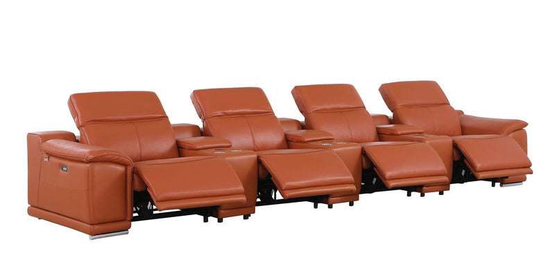 9762 - 7-Piece Modular Power Reclining Sofa With 4 Power Recliners