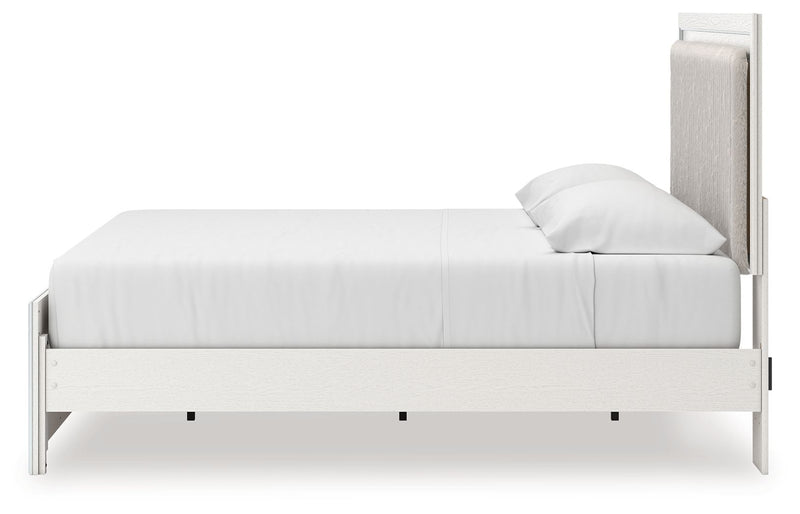 Zuraleus - Upholstered Panel Platform Bed With Roll Slats - R&R Furniture Gallery (Fountain Valley, CA)