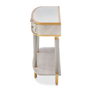 St. Charles - Console Table - Dove Gray - R&R Furniture Gallery (Fountain Valley, CA)