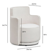 Passe - Swivel Chair - R&R Furniture Gallery (Fountain Valley, CA)