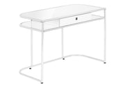 Computer Desk For Home Office, Laptop, Storage Drawers, Contemporary And Modern - White - R&R Furniture Gallery (Fountain Valley, CA)