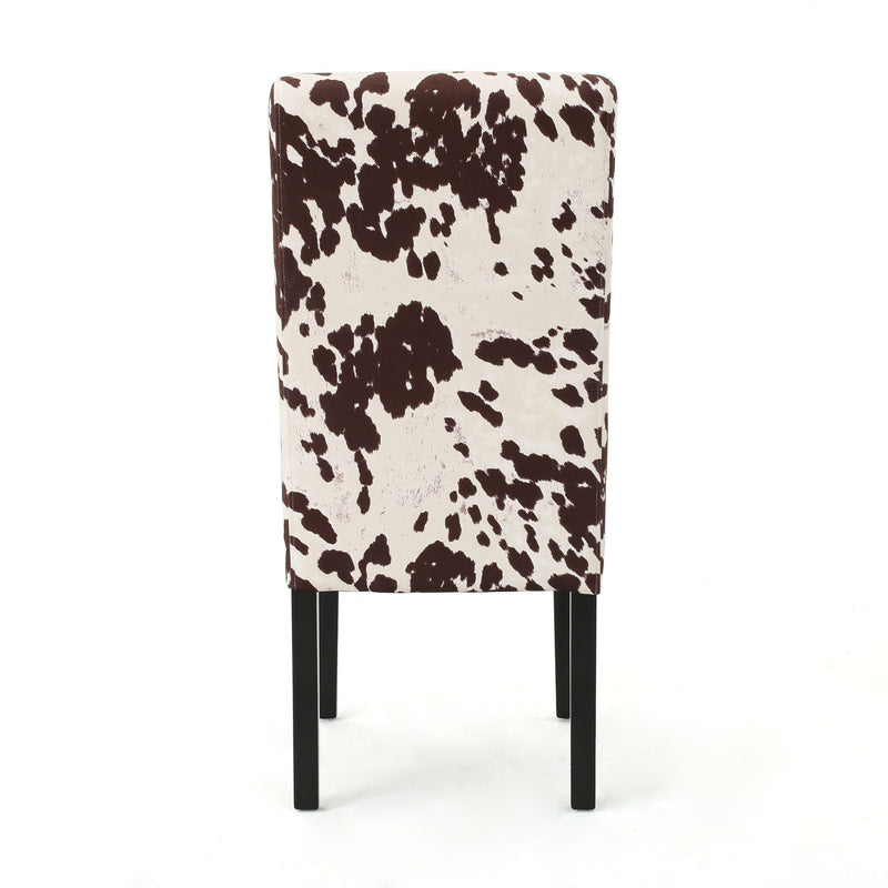 Contemporary Dining Chair With Rubberwood Legs (Set of 2) - R&R Furniture Gallery (Fountain Valley, CA)