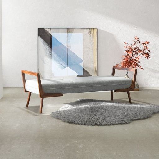 Cora - Bench - Gray - R&R Furniture Gallery (Fountain Valley, CA)