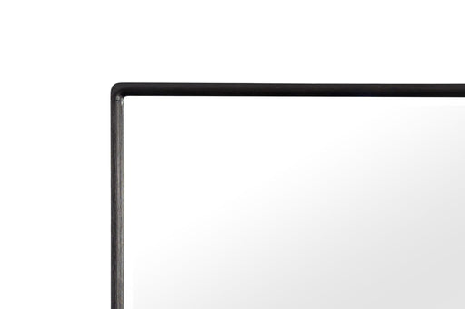 Rectangle Wood Mirror - Black - R&R Furniture Gallery (Fountain Valley, CA)