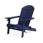Zenithia - Outdoor Foldable Adirondack Chair With 2 Cup Holders - R&R Furniture Gallery (Fountain Valley, CA)