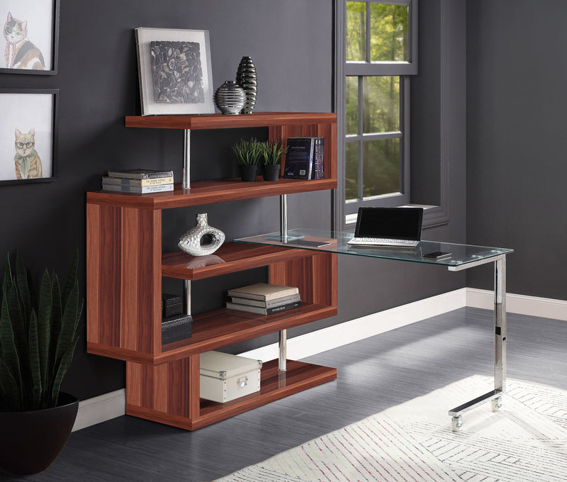 Buck II - Writing Desk With Bookshelf - R&R Furniture Gallery (Fountain Valley, CA)