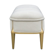 Scotts Square - Accent Bench - Light Champagne - R&R Furniture Gallery (Fountain Valley, CA)