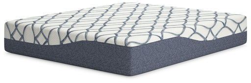Sierra Sleep® by Ashley 14-inch Chime Elite 2.0 Ultra Plush Memory Foam Mattress, showing plush surface and contouring foam design.