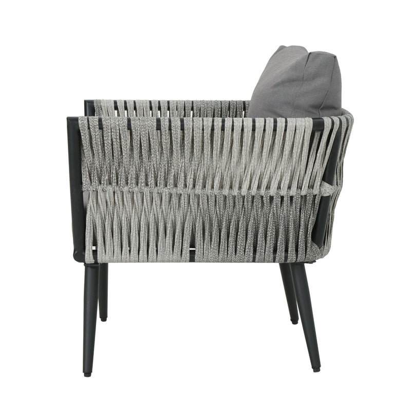 Oceanus - Chat Set Chair - Gray - R&R Furniture Gallery (Fountain Valley, CA)