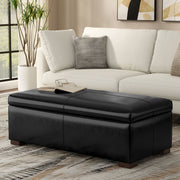 Gabbie - Coffee Table Upholstered Storage Ottoman - R&R Furniture Gallery (Fountain Valley, CA)
