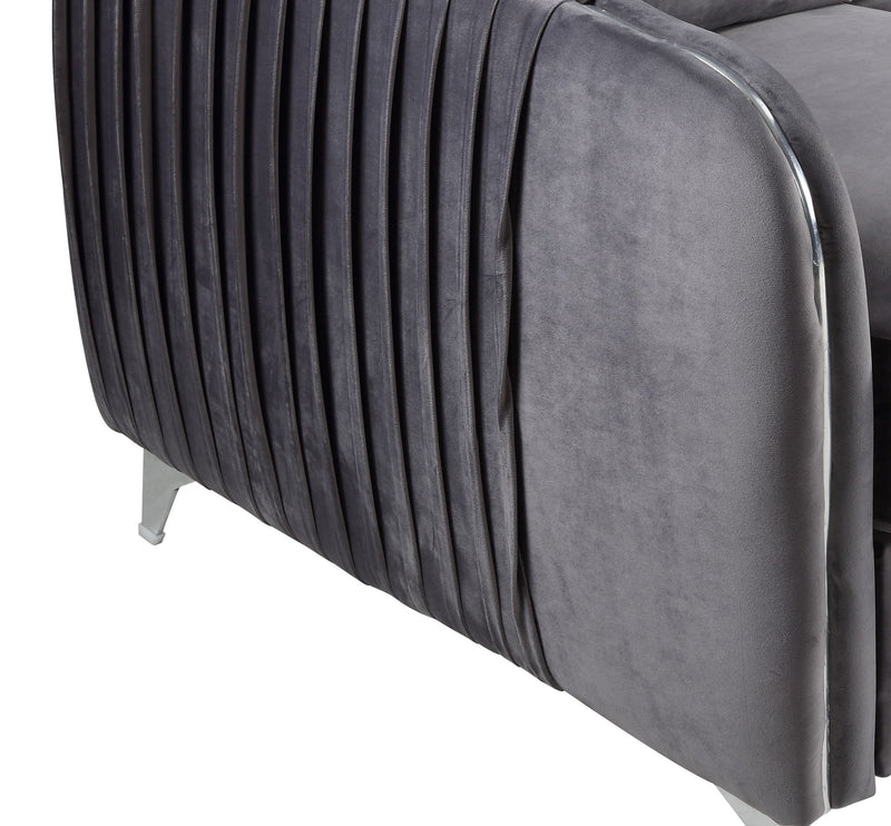 Hathaway - Modern Chic Accent Armchair - R&R Furniture Gallery (Fountain Valley, CA)