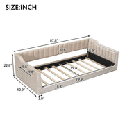 Daybed With Side Storage Pocket - R&R Furniture Gallery (Fountain Valley, CA)