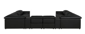 1126 - 10-Piece U-Shaped Sectional Sofa In With 4 Power Recliners & Power Headrests