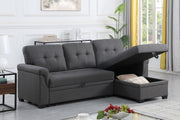 Lucca - Reversible Sleeper Sectional Sofa With Storage Chaise - R&R Furniture Gallery (Fountain Valley, CA)