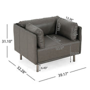 Vintage Modern Aesthetic Appeal Lounge Chair - R&R Furniture Gallery (Fountain Valley, CA)